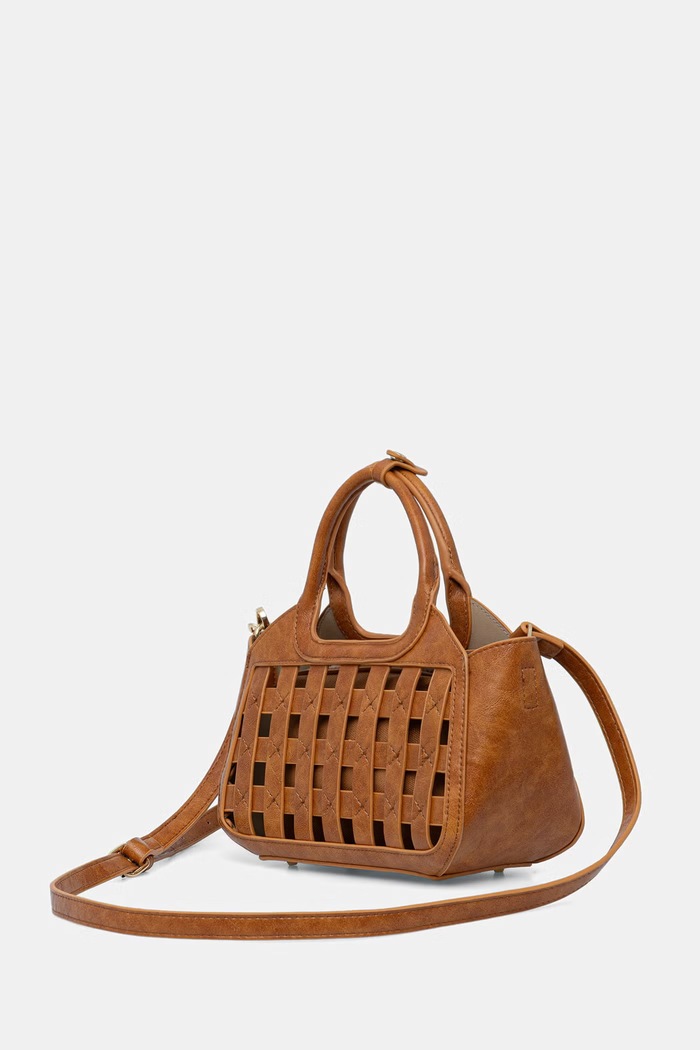 Akcesoria Answear.LAB torebka crossbody damska F-B11329LBR.hak brązowy