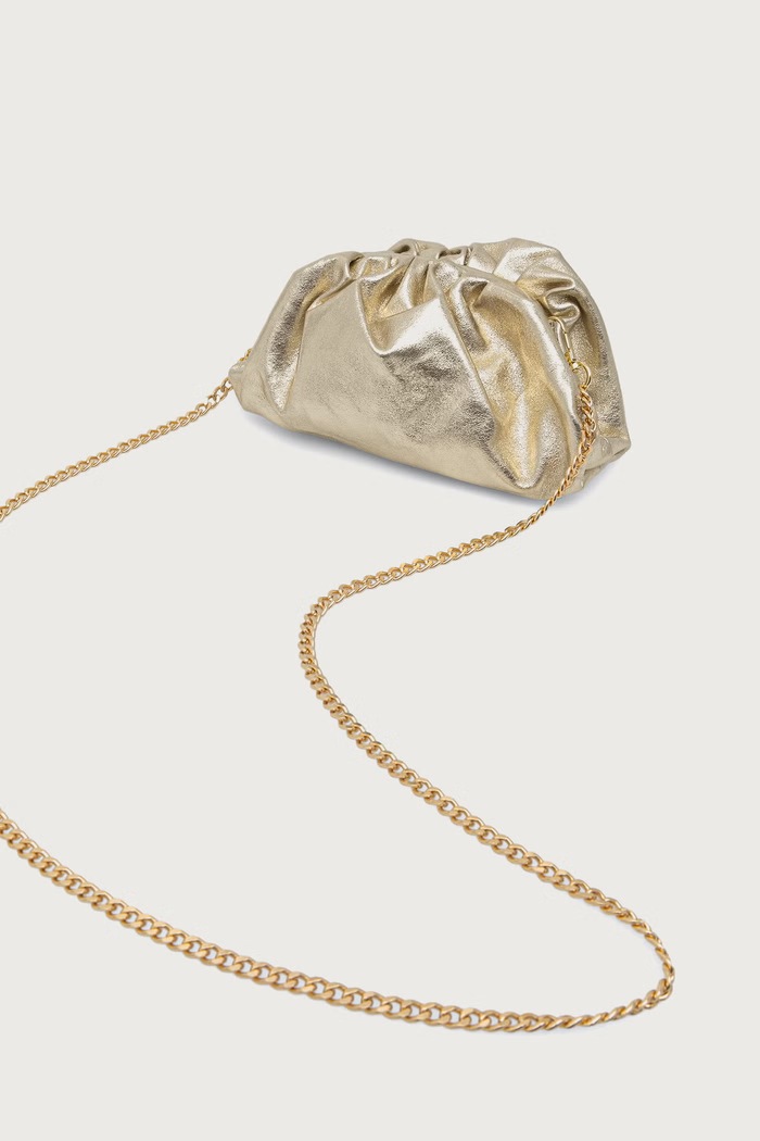 Akcesoria Answear.LAB Torebka crossbody damska skórzana 1548.hak złoty