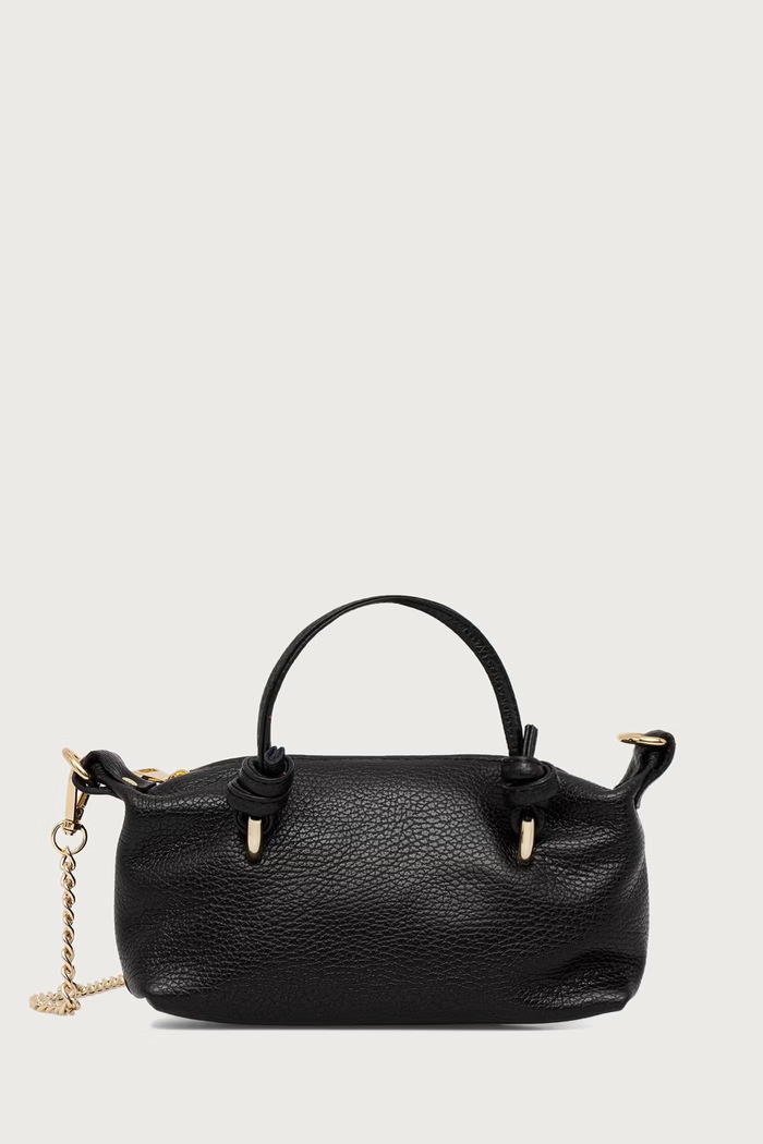 Answear.LAB torebka crossbody damska skórzana czarny 1547.hak