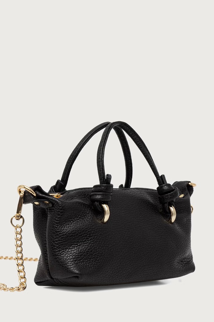 Answear.LAB torebka crossbody damska skórzana 1547.hak czarny WA26