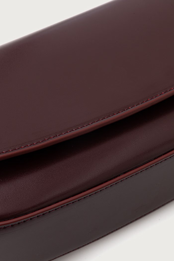 Torebka crossbody damska skórzana Answear.LAB bordowy LP-20.cjk