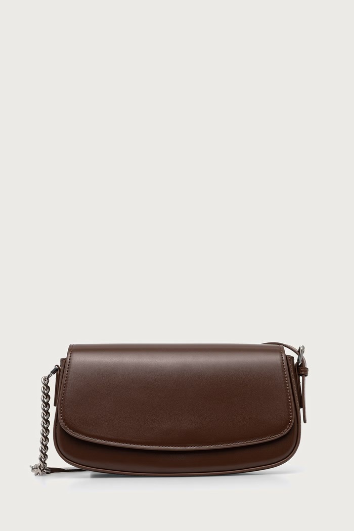 Answear.LAB Torebka crossbody damska skórzana brązowy LP-20.cjk