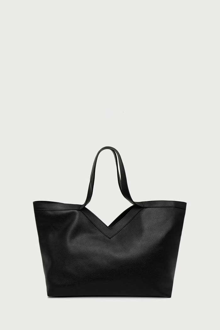 Answear.LAB Torebka shopper damska skórzana czarny XGC3238.ijr