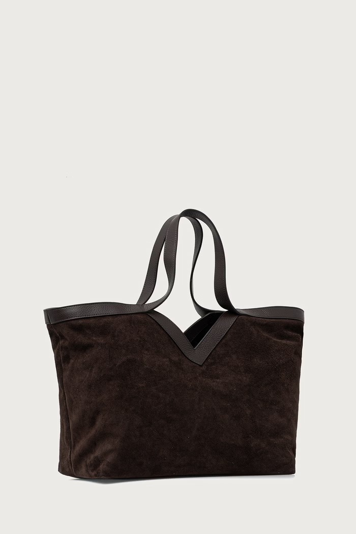 Answear.LAB Torebka shopper damska zamszowa XGC13330.ijr brązowy WA26