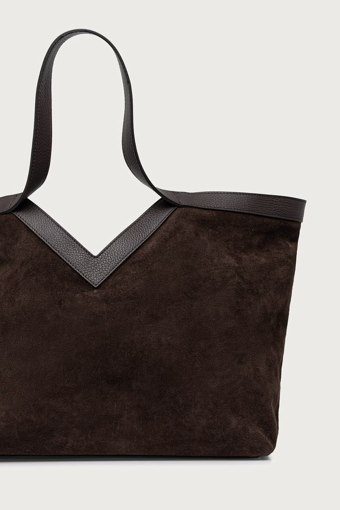 Akcesoria Answear.LAB Torebka shopper damska zamszowa XGC13330.ijr brązowy