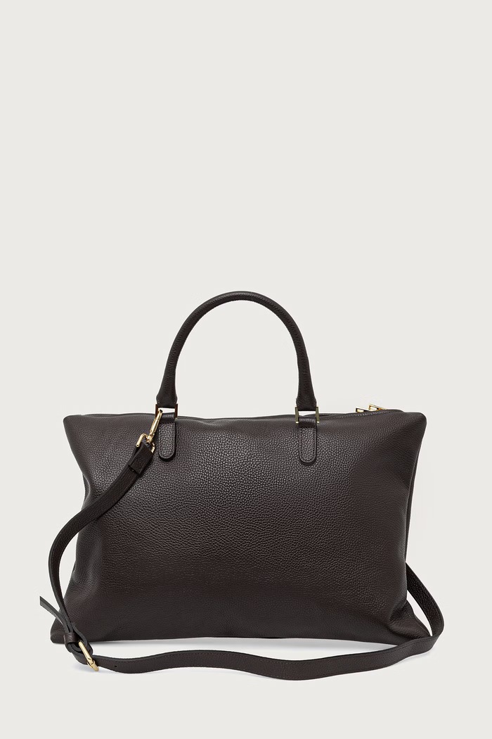 Akcesoria Answear.LAB Torebka shopper damska skórzana DBB3206.ijr brązowy