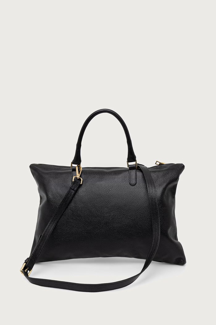 Akcesoria Answear.LAB Torebka shopper damska skórzana DBB3206.ijr czarny