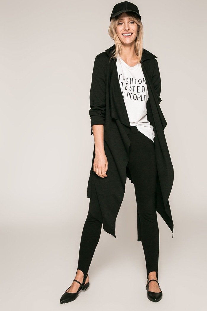 Answear.LAB - Legíny Sporty Fusion WS18.LGD001 čierna WS18