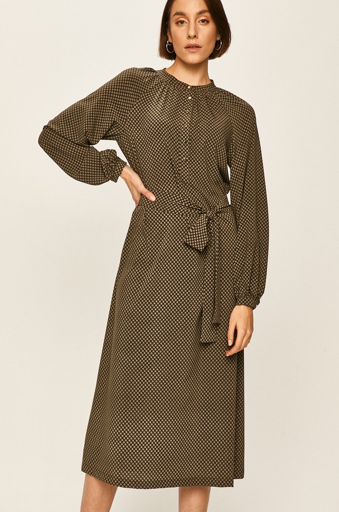 Answear Lab rochie WS20.SUD020 verde WS20