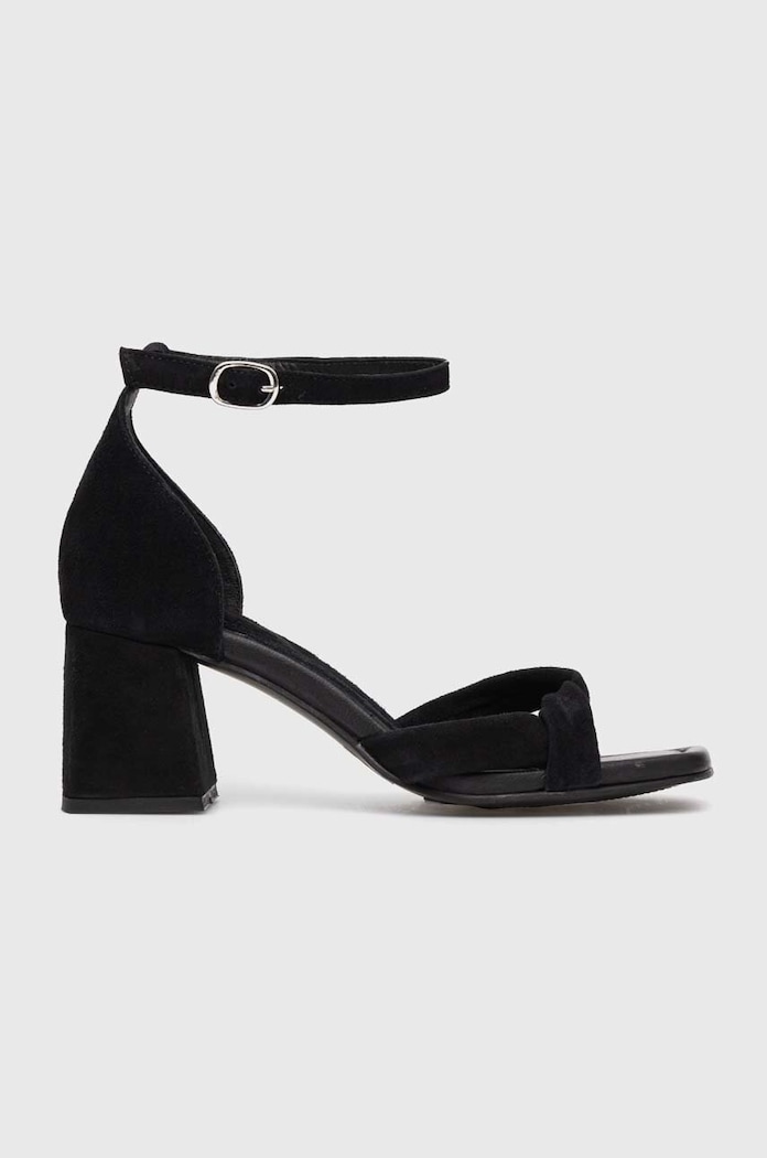 Answear.LAB sandali in camoscio pelle scamosciata nero HR.220271.DB
