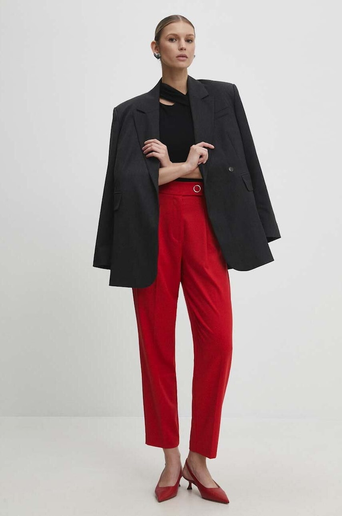Answear.LAB top WS24.BDD010 fekete WS24