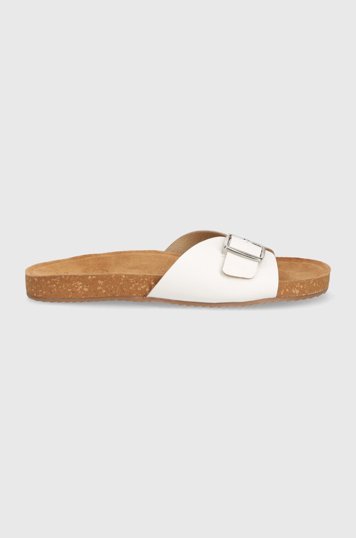 Answear.LAB Answear Lab slapi de piele DE.4973.indb alb WS24