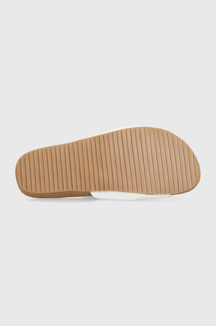 Answear Lab slapi de piele Answear.LAB alb DE.4973.indb