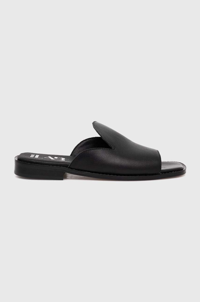 Answear Lab slapi de piele plat negru 4F.7023.pdb