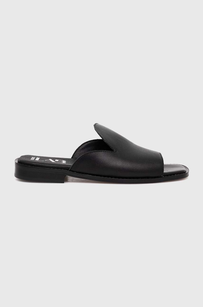 Answear Lab slapi de piele plat negru 4F.7023.pdb
