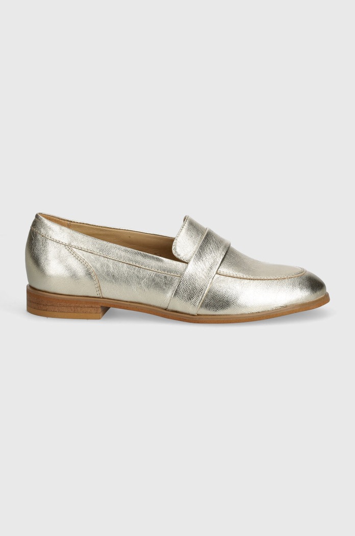 Answear.LAB Кожени мокасини Answear.LAB 2F.6978.pdb злато WS24