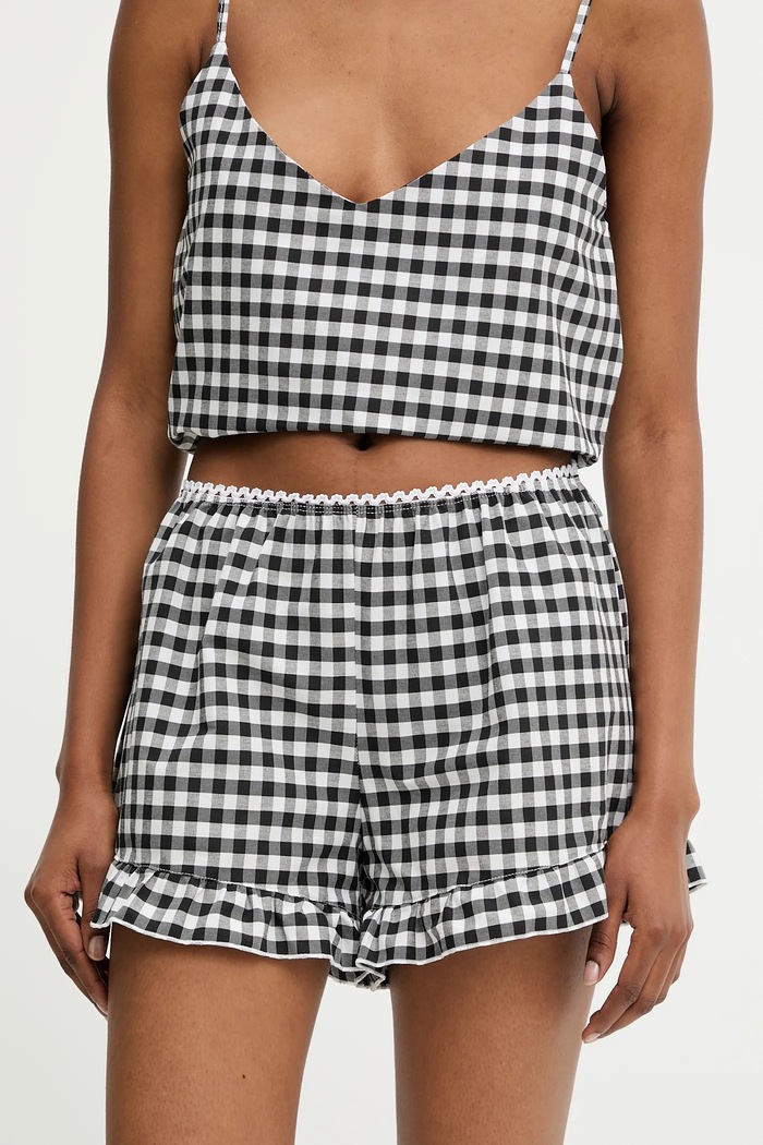 Îmbrăcăminte Answear Lab pijama WS25.BID01G negru