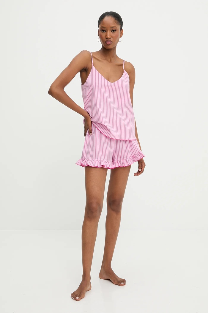 Answear Lab pijama WS25.BID01H roz WS25