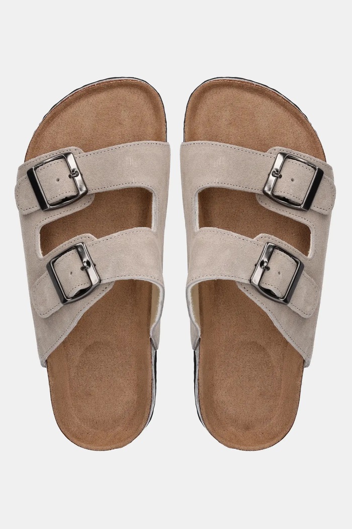 Answear Lab slapi de piele Answear.LAB TX.2420 bej