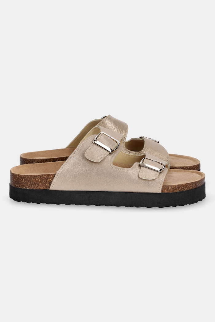 Answear.LAB Answear Lab slapi de piele TX.2408 bej WS25