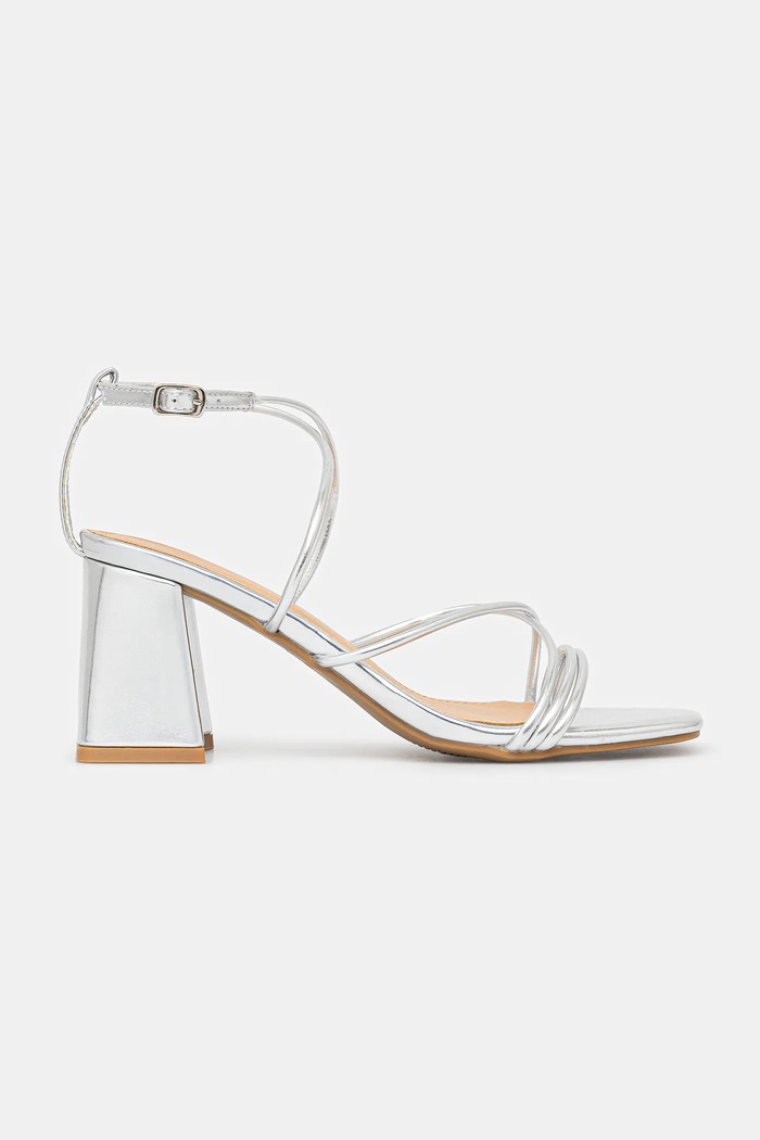 Answear Lab sandale DANDELION2 argintiu WS25