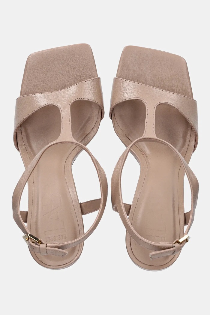 Answear Lab sandale de piele 594023Cab01 bej