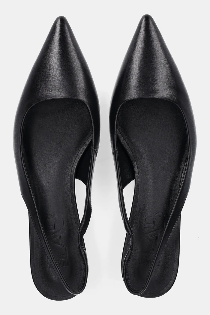Answear.LAB tacchi in pelle nero LT2024.65