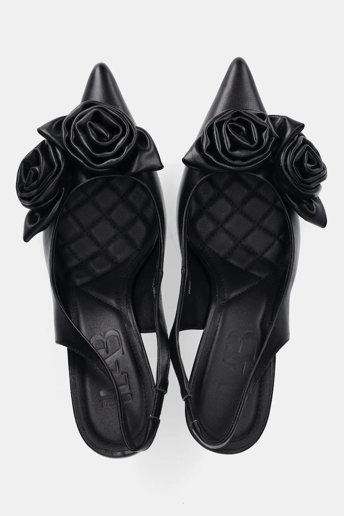 Answear Lab stilettos de piele Answear.LAB LT934.45.2 negru