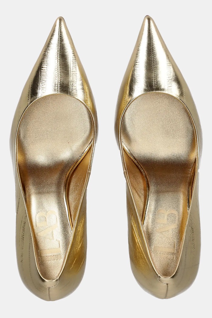 Answear Lab stilettos de piele Answear.LAB V1939.1.1 aur