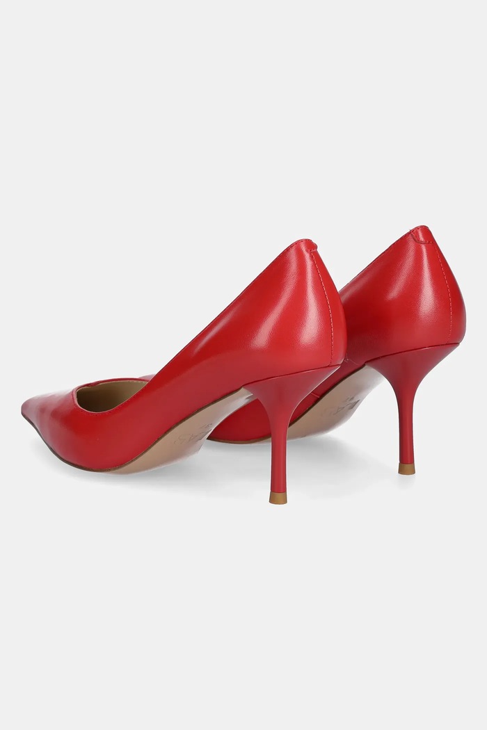 Încălțăminte Answear Lab stilettos de piele V1960.11.8 rosu