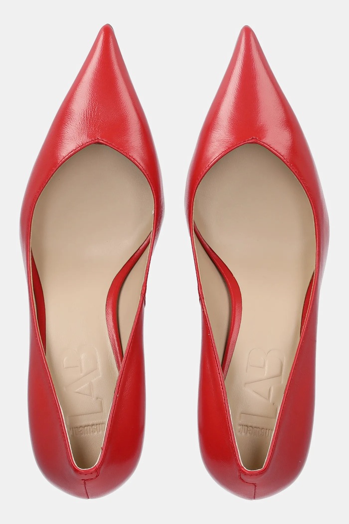 Answear Lab stilettos de piele rosu V1960.11.8
