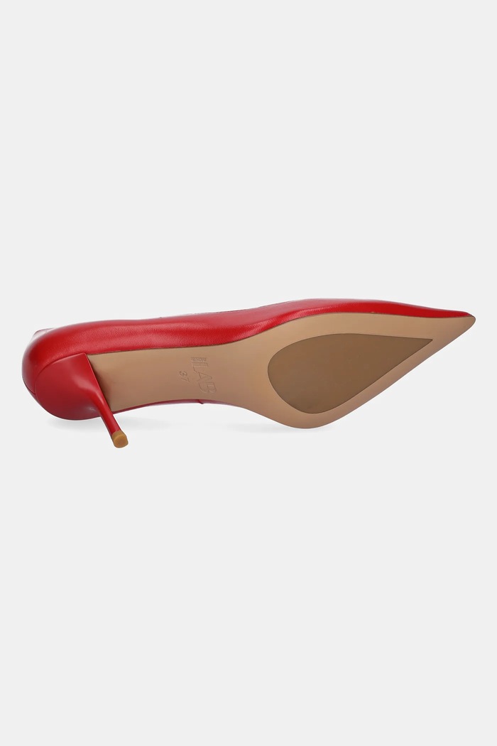 Answear Lab stilettos de piele V1960.11.8 rosu