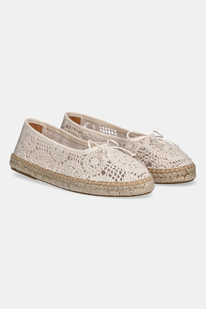 Espadrilky Answear.LAB plochý béžová 25YU790