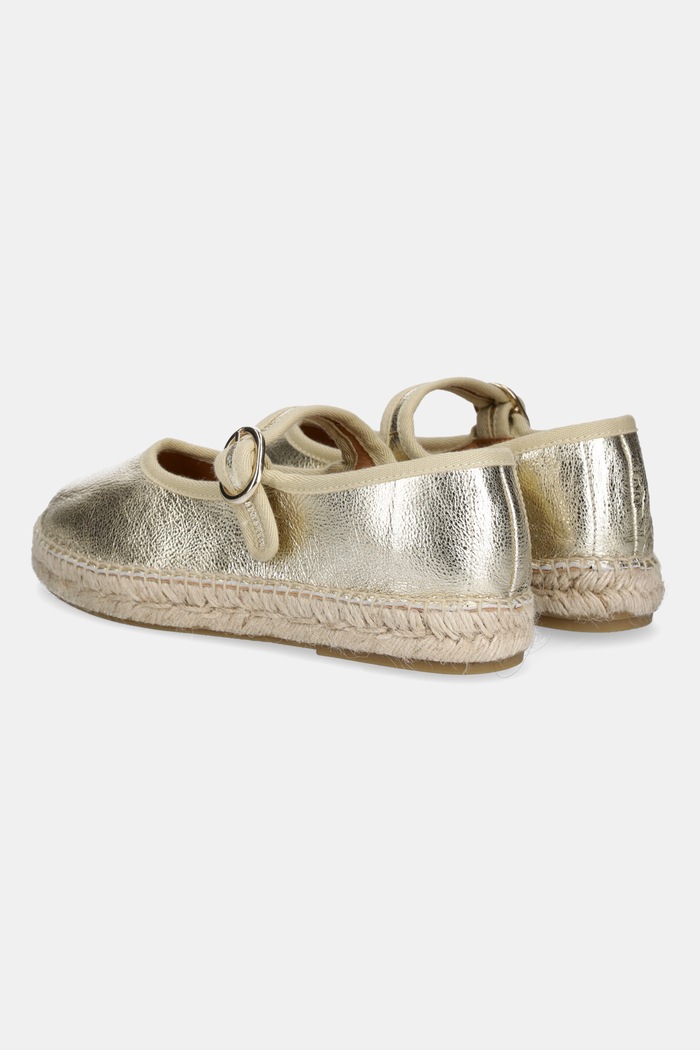 Obuwie Answear.LAB espadryle skórzane 25YU2563.1 złoty
