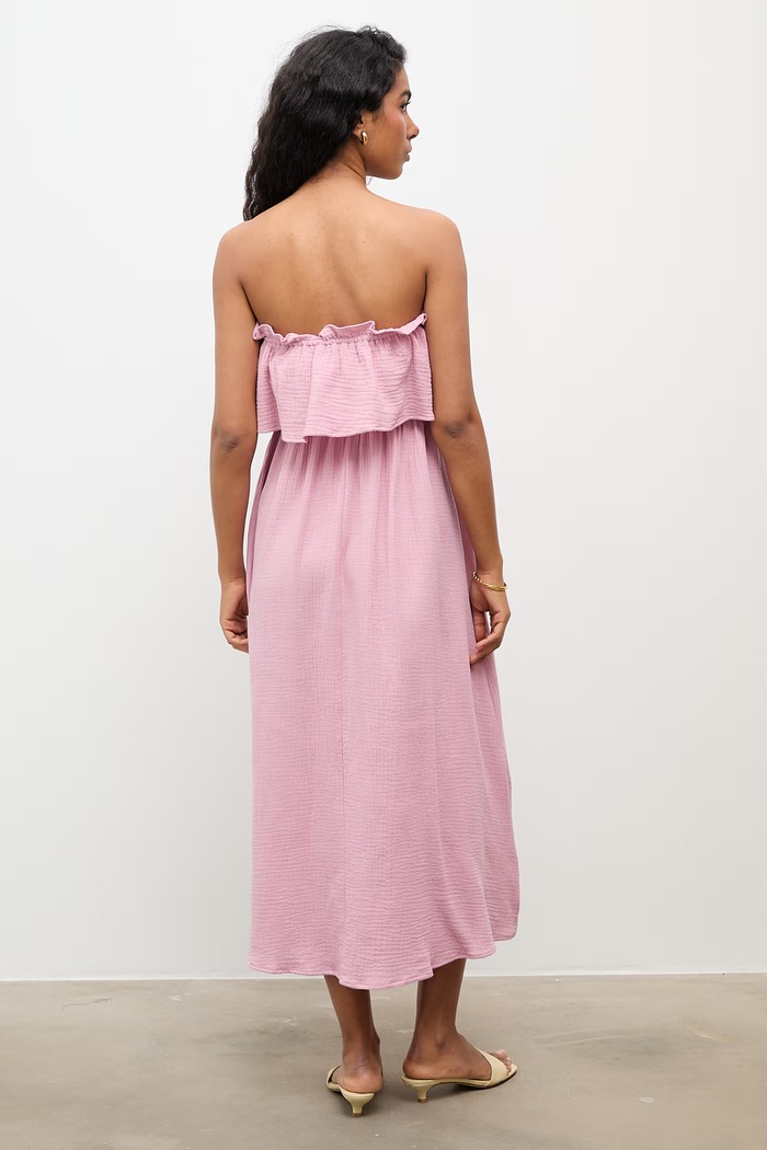 Îmbrăcăminte Answear Lab rochie din bumbac 8870.p.flk roz