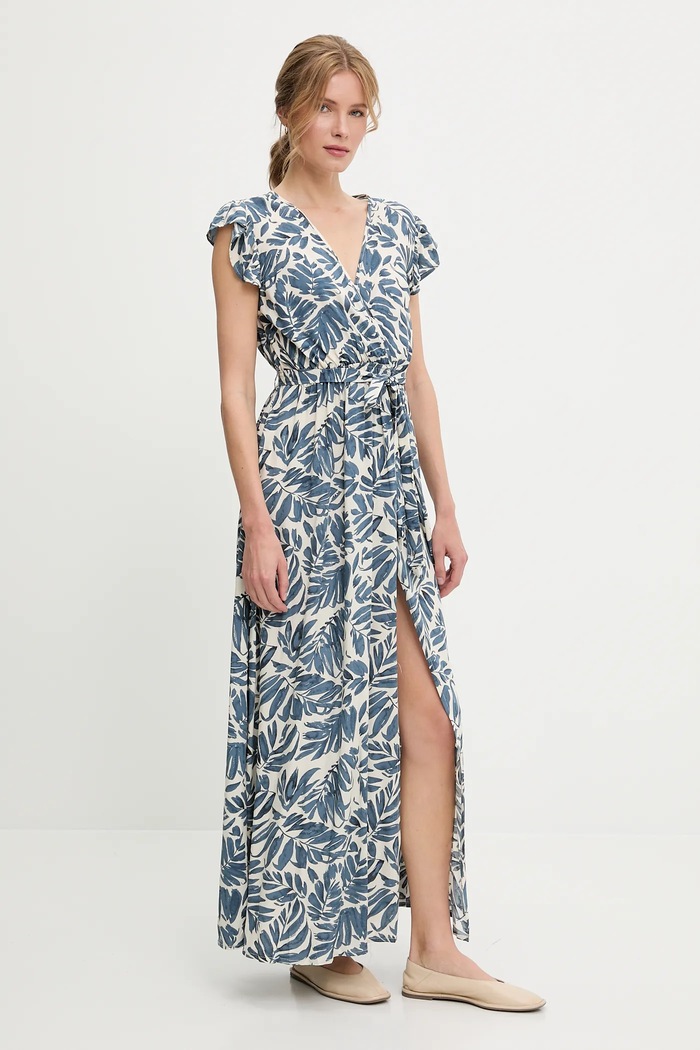 Answear Lab rochie maxi albastru N2.HMS