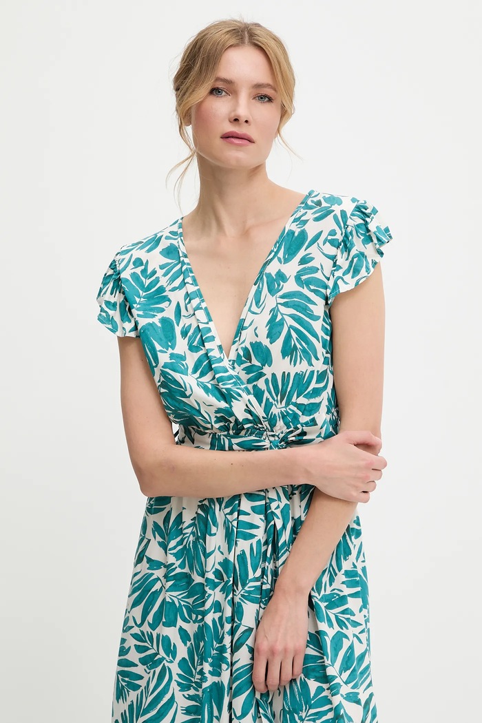 Answear Lab rochie verde N2.HMS