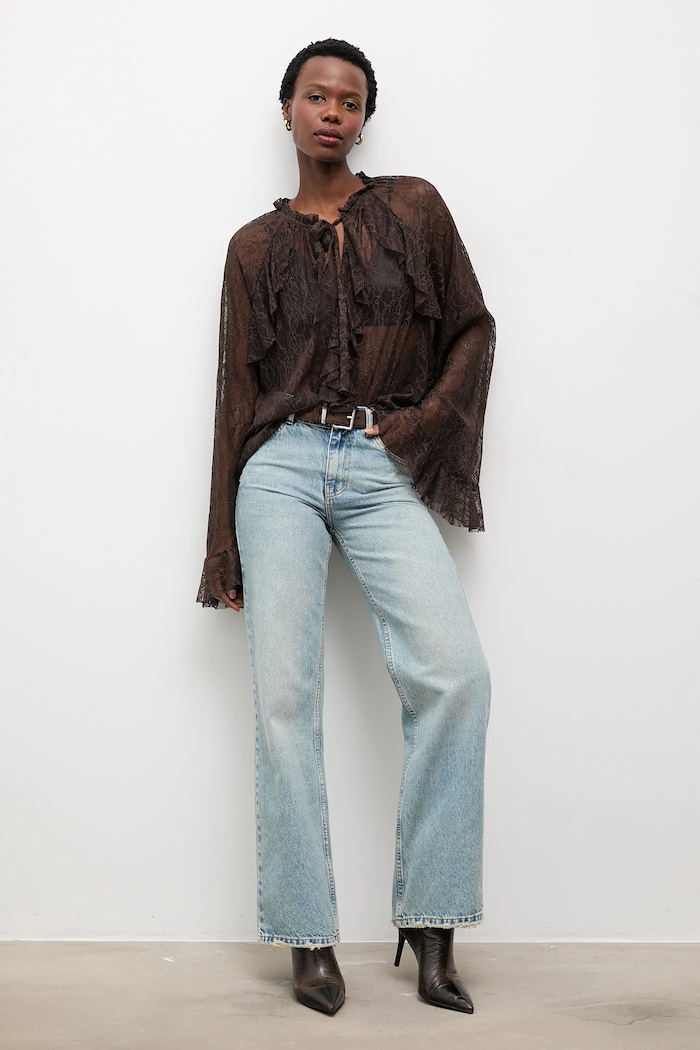 Bluza Answear.LAB 93210.iok smeđa WA00