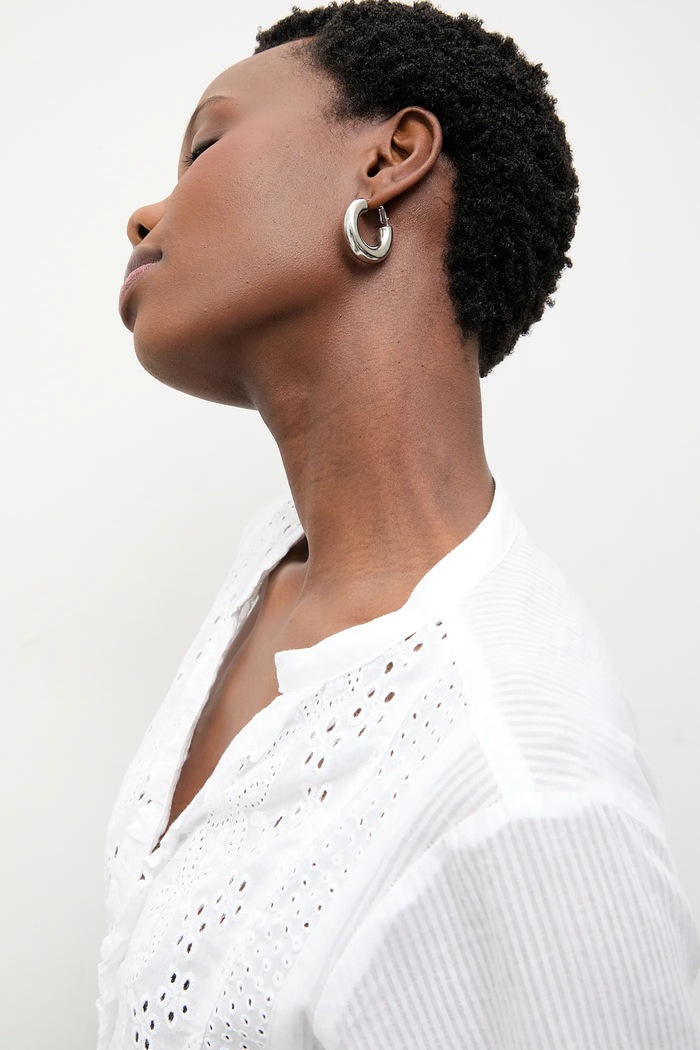 Памучна риза Answear.LAB бял 3020.hak