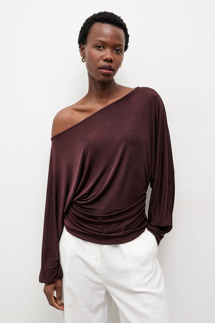 Bluza Answear.LAB casual smeđa 23506.fak