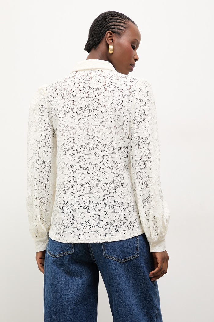 Дрехи Блуза Answear.LAB CK08395.fak бежов