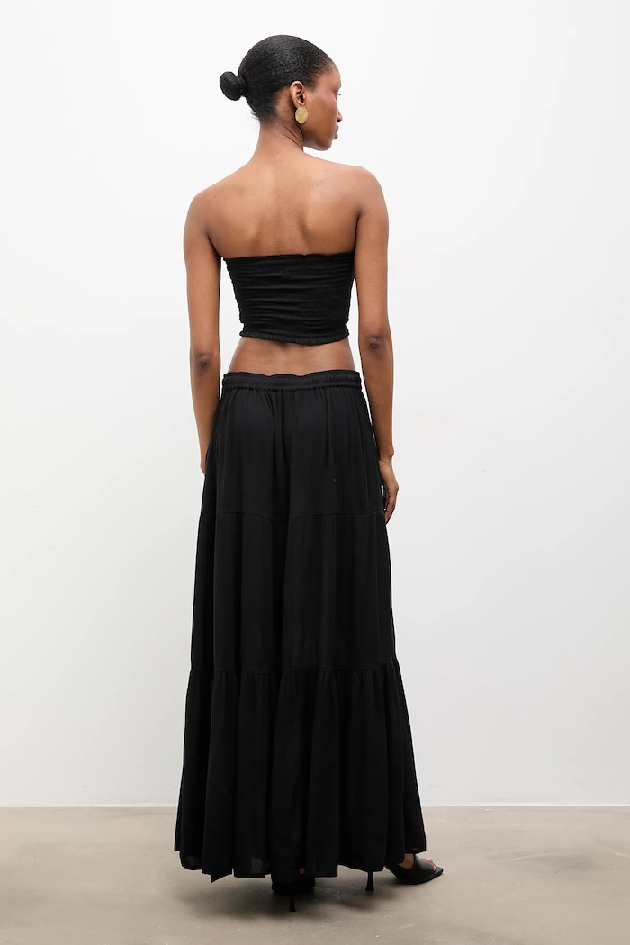Топ и пола Answear.LAB черен Reina/BUSTIER.hak