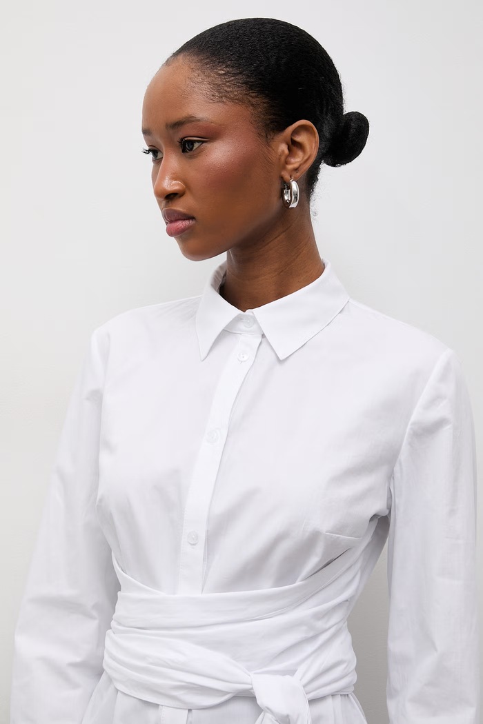 Answear.LAB camicia in cotone bianco 18784.tok
