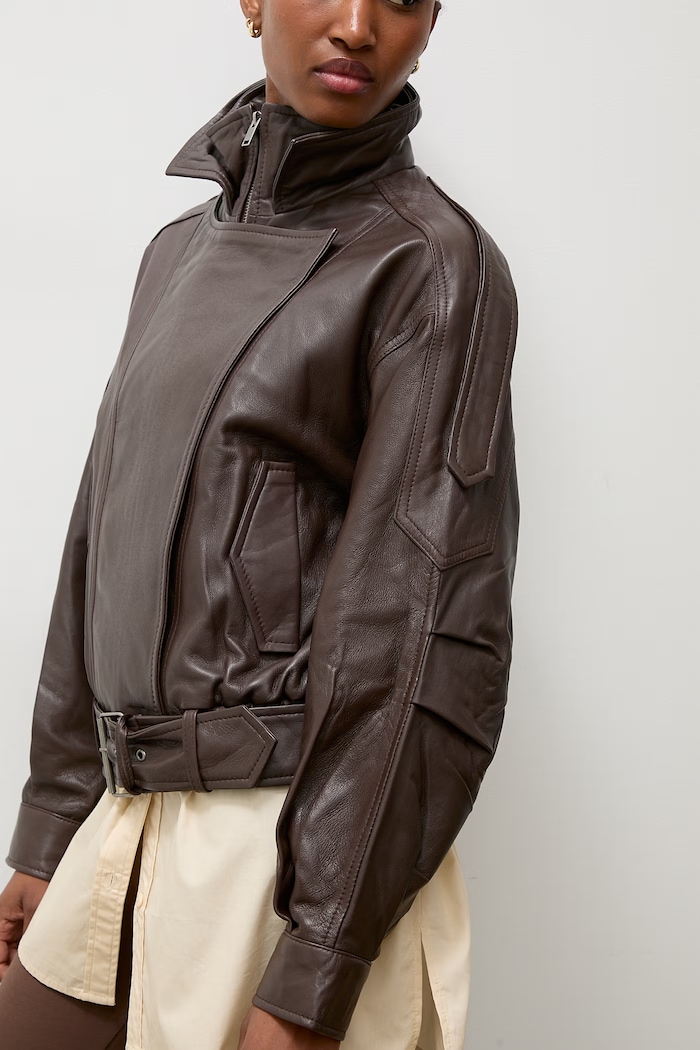 Кожено яке Answear.LAB YARA from the Unscripted collection YARA кафяв
