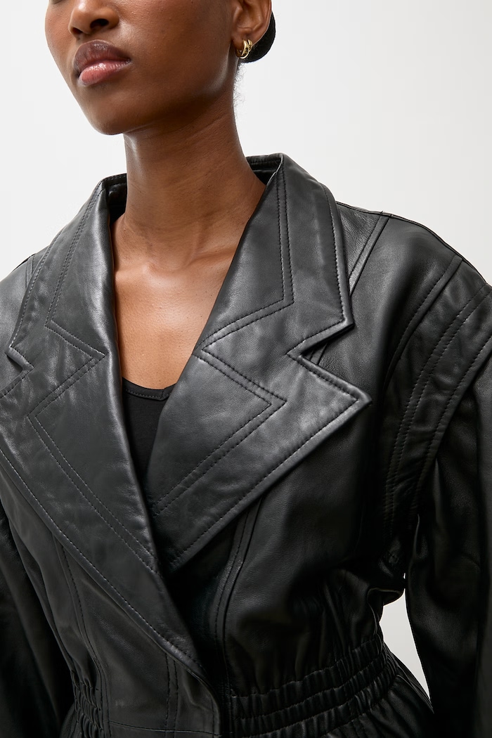 Кожено яке Answear.LAB NOOR from the Unscripted collection черен NOOR
