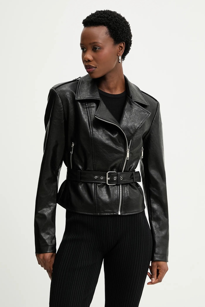 Biker jakna Answear.LAB črna 3501.FLK