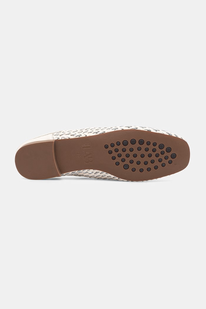 Kožené šľapky Answear.LAB béžová SH-D24210-3220H.hak