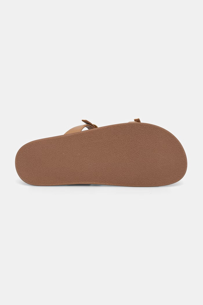 Answear.LAB ciabatte slide in pelle LA-89863-2079A.hak beige