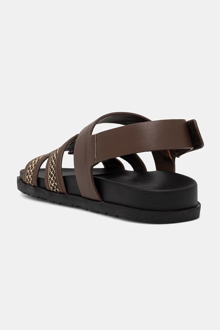 Kožené sandály Answear.LAB hnědá LT952LB-6530.cjk