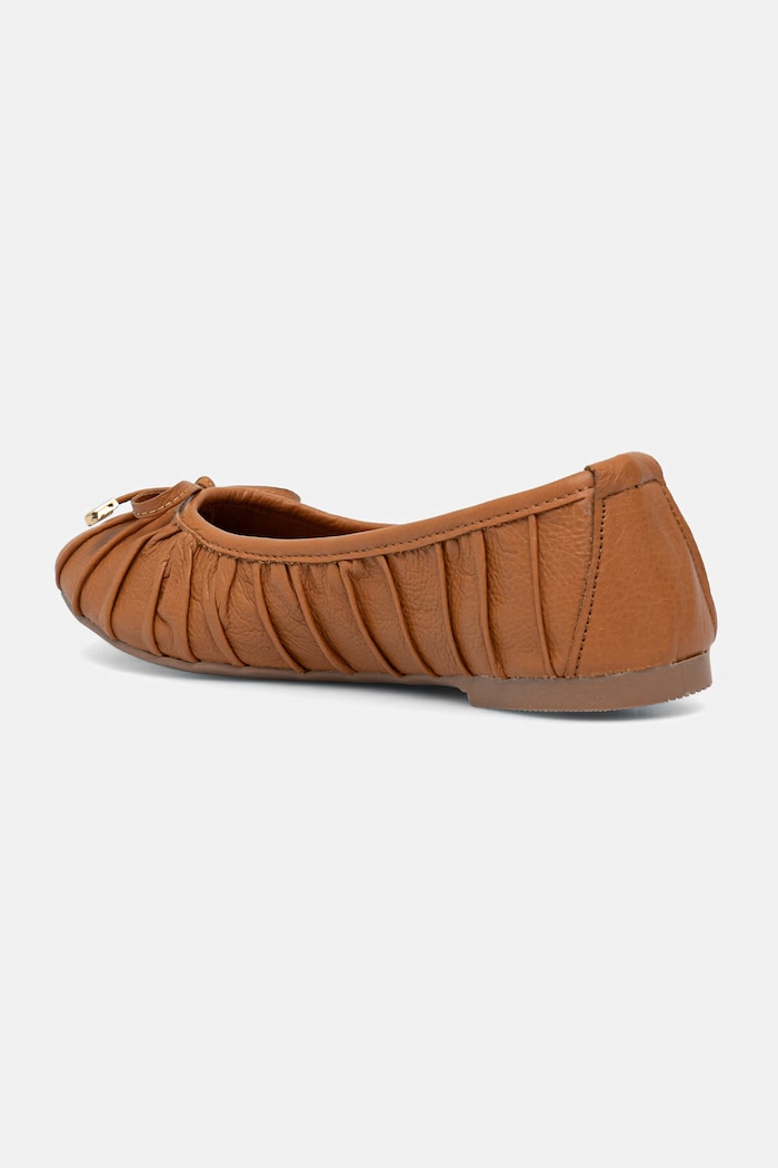 Answear.LAB balerini din piele maro 44701.tjk